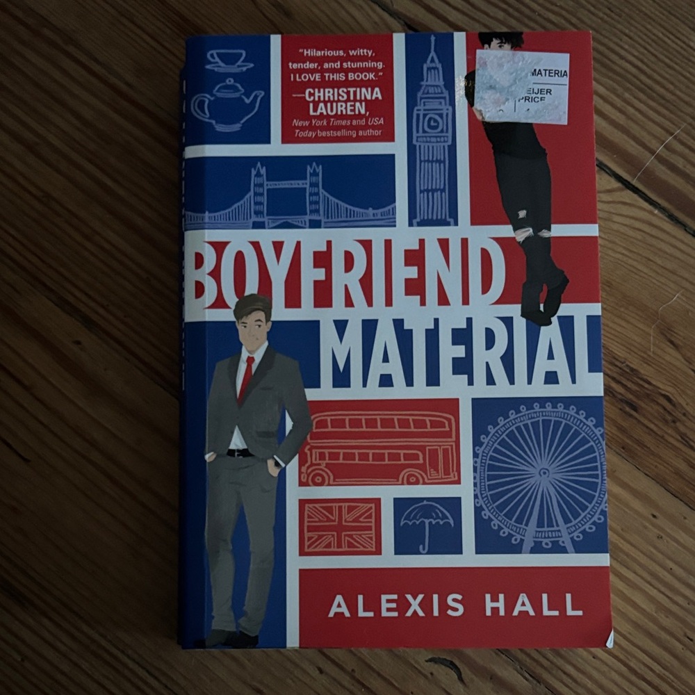 Boyfriend Material by Alexis Hall paperback